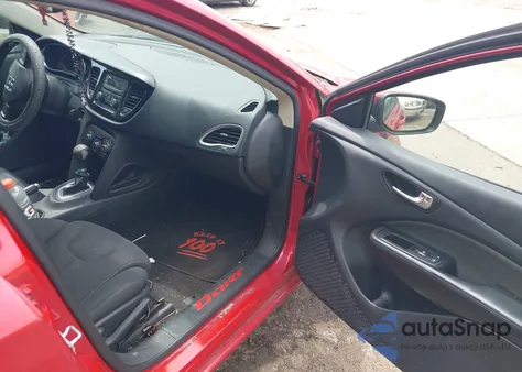 2013 Dodge Dart Sxt from USA, damaged, VIN 1C3CDFBA1DD295459